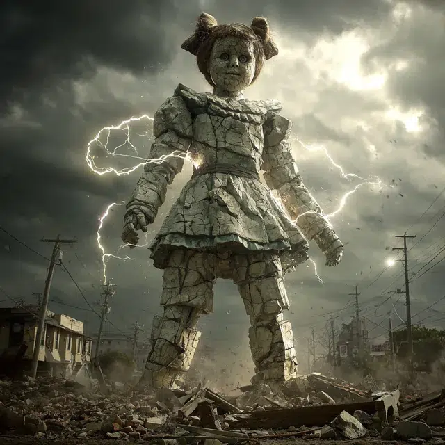 Chucky, Freddy, Pennywise : 20 icônes de l'horreur en Kaiju 3 Annabelle en Kaiju