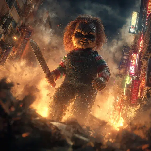 Chucky, Freddy, Pennywise : 20 icônes de l'horreur en Kaiju 16 Chucky