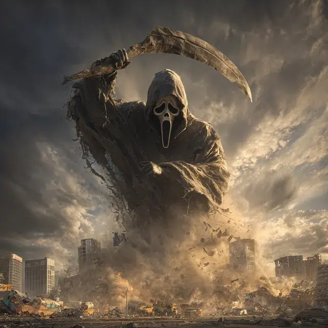 Chucky, Freddy, Pennywise : 20 icônes de l'horreur en Kaiju 15 Ghostface