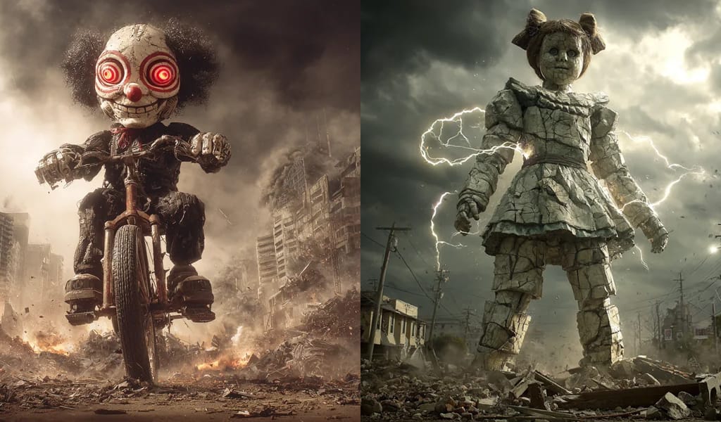 Chucky, Freddy, Pennywise : 20 icônes de l'horreur en Kaiju 12 billy saw annabelle en kaiju