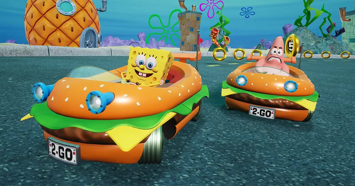 Sonic Racing: Crossworlds, Bob L'Éponge s'invite dans la course 12 bob l'éponge et patrick