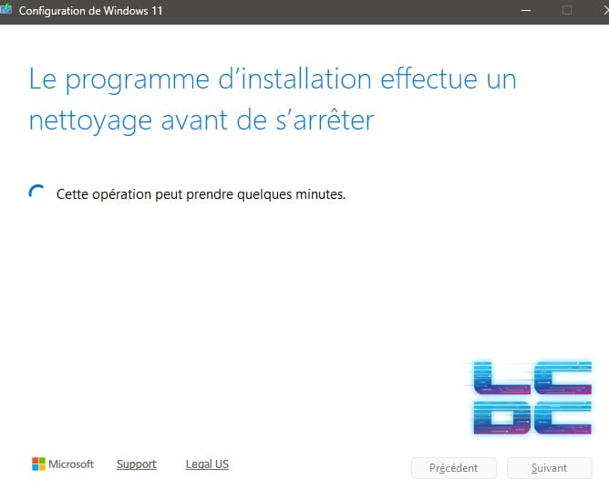 Windows 11 : Guide d'installation 4 nettoyage windows 11