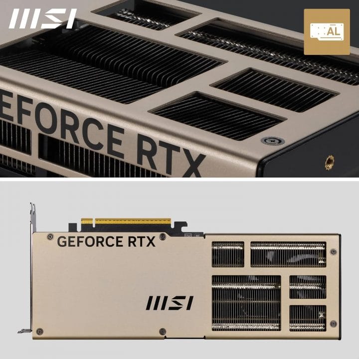 Black Friday : -20% sur la MSI GeForce RTX 5080 Inspire 3X OC 3 refroidissement msi