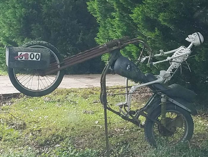 Boites aux lettres - ghost rider