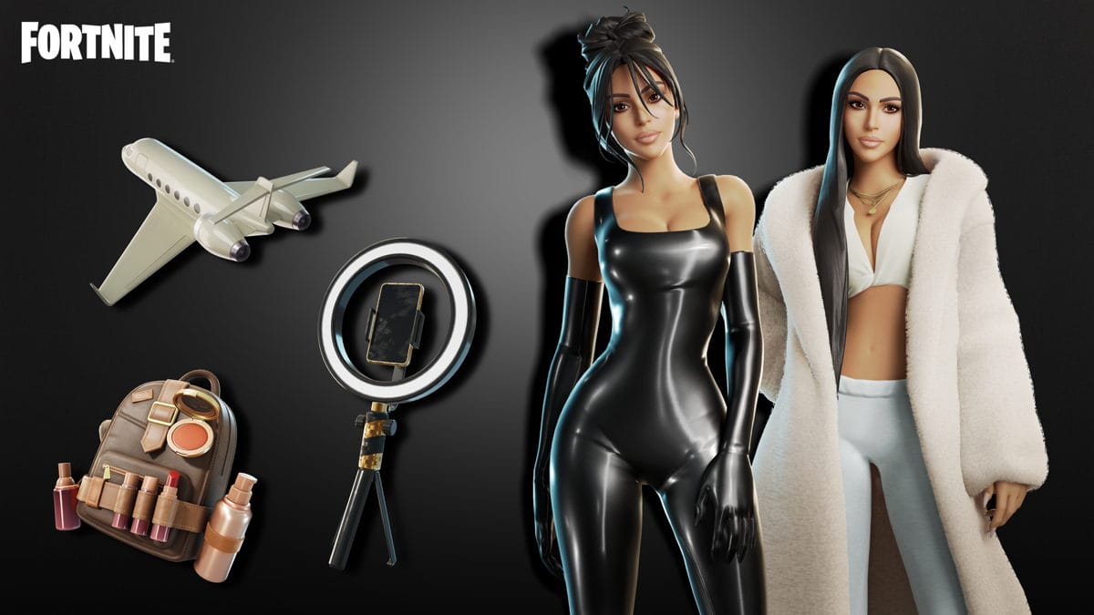 Kim Kardashian dans Fortnite : date, skins et prix 3 Fortnite x Kim Kardashian accessoires