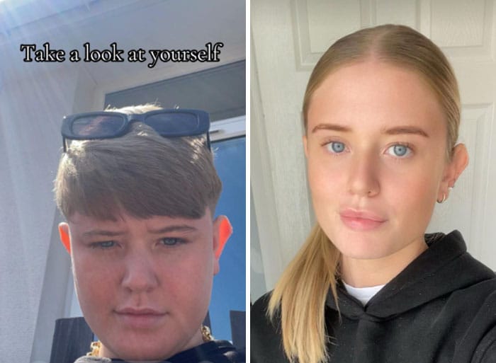 13 transformations physiques impressionnantes 9 Man In The Mirror femme masculine