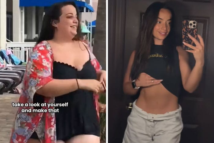 13 transformations physiques impressionnantes 7 Man In The Mirror femme mince abdo