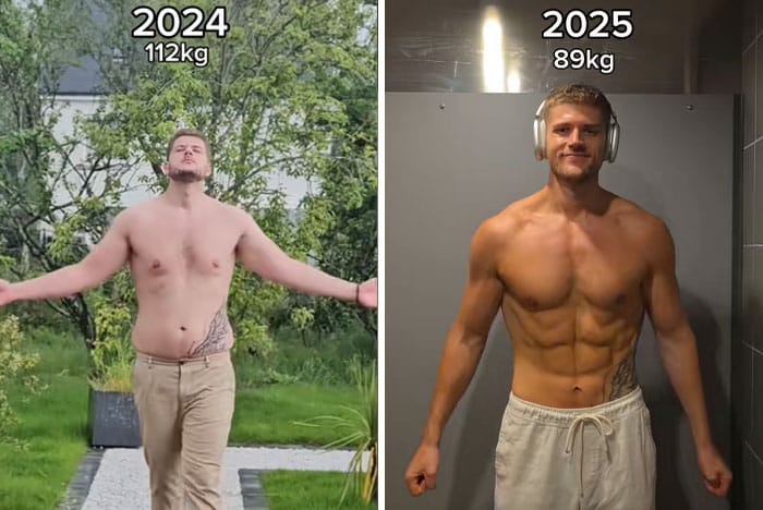 13 transformations physiques impressionnantes 14 Man In The Mirror homme musculature