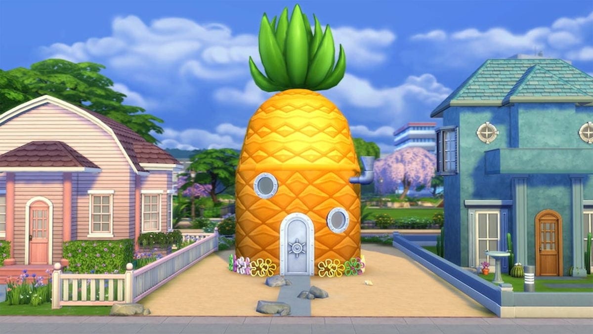 Votre Sims va vivre à Bikini Bottom : le crossover fou 2 bob l'éponge sims 4