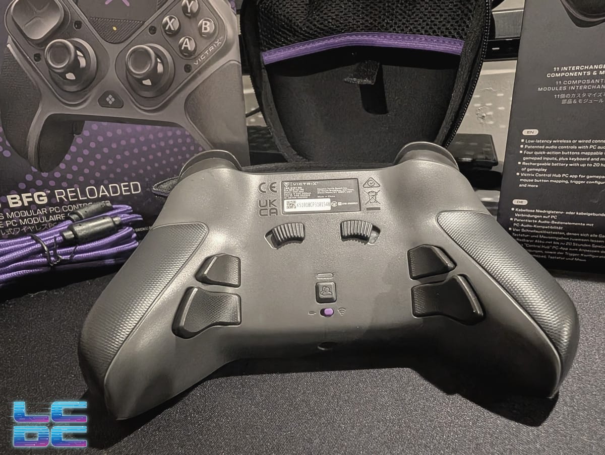 Turtle Beach Victrix Pro BFG Reloaded dos palettes