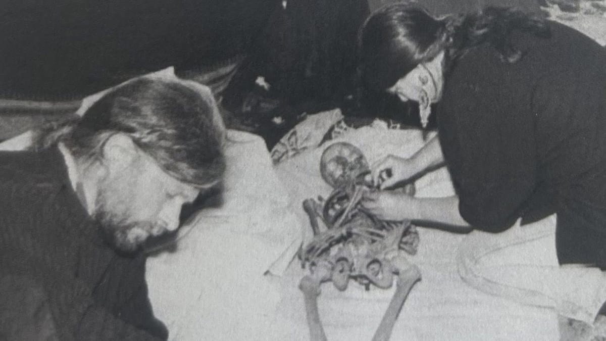 Joan Wytte : morte en 1813, enterrée en 1998