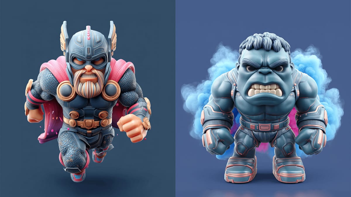 super heros marvel 1