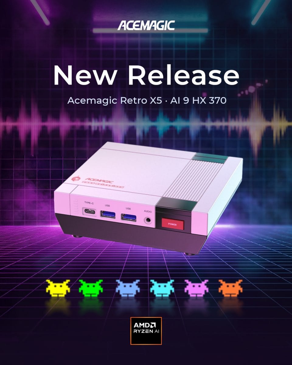 console NES Acemagic Retro X5