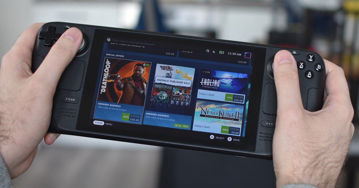 Steam Deck console linux