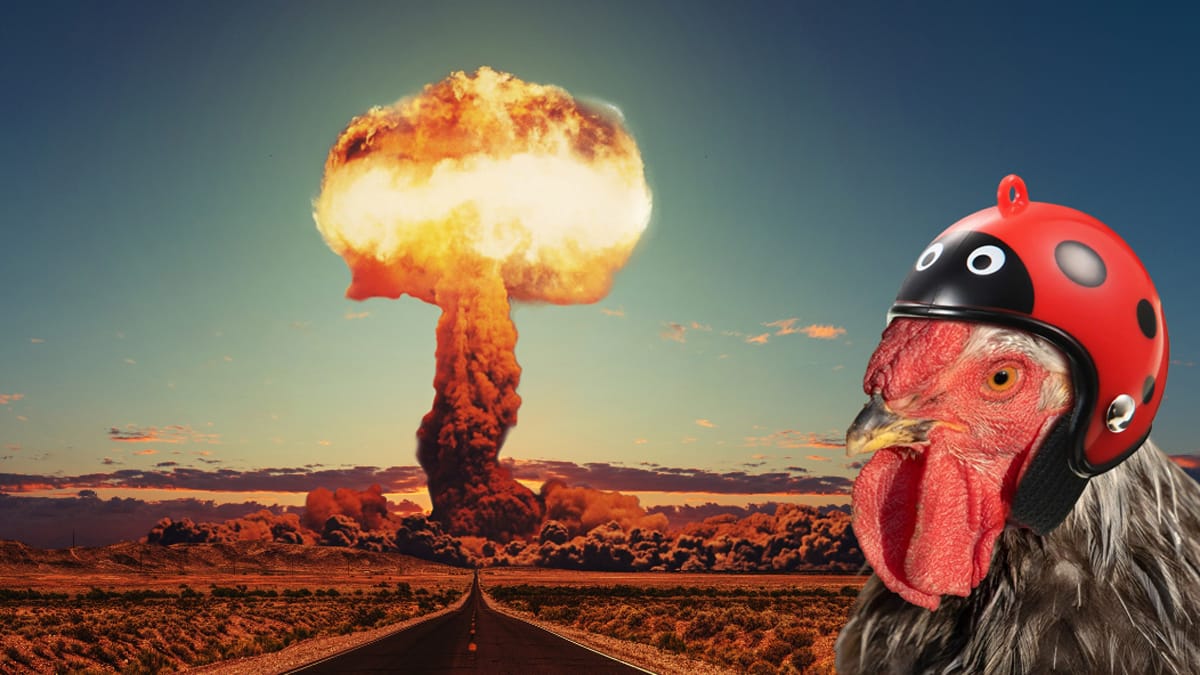Des poulets pour réchauffer des mines nucléaires