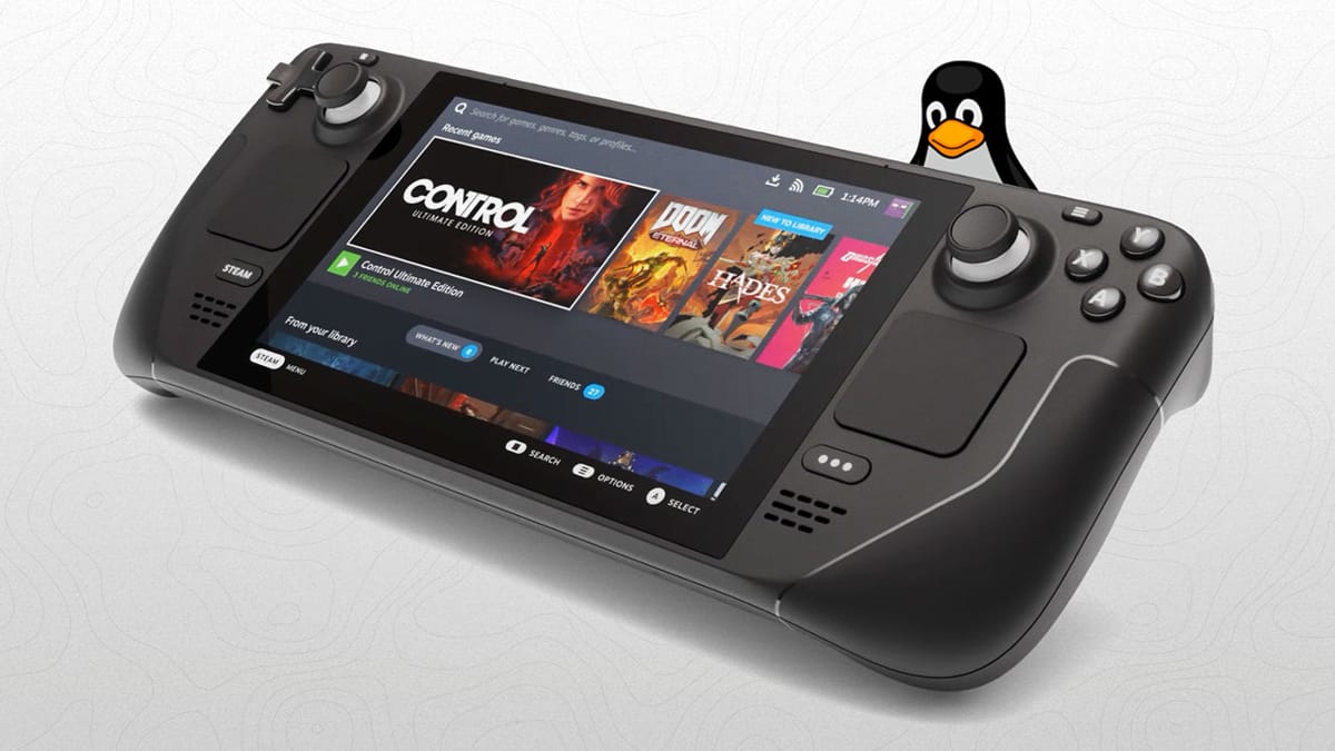 Steam Deck console linux Wine 11
